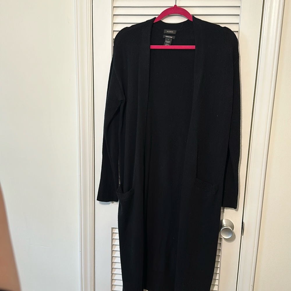 Cashmere blend duster cardigan